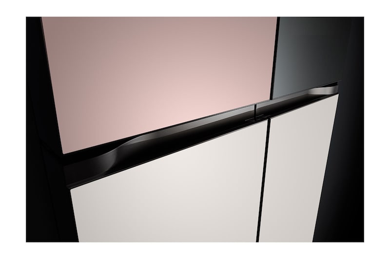LG Refrigerador LG InstaView™ Color Rosa Inteligente 22 piés cúbicos |LINEAR INVERTER, LM92BVJ