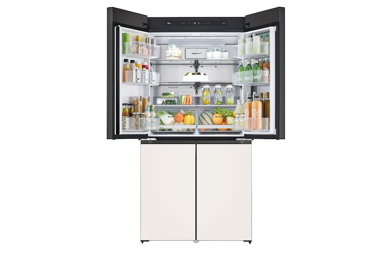 LG Refrigerador LG InstaView™ Color Rosa Inteligente 22 piés cúbicos |LINEAR INVERTER, LM92BVJ