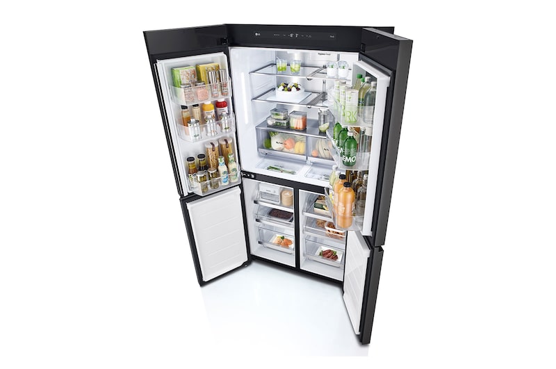 LG Refrigerador LG InstaView™ Color Rosa Inteligente 22 piés cúbicos |LINEAR INVERTER, LM92BVJ