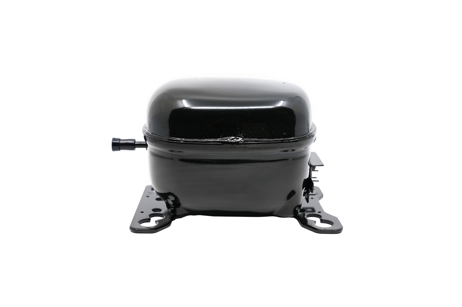 Vista lateral del compresor