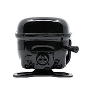 Vista frontal del compresor