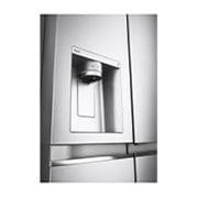 LG Refrigerador Duplex Door-in-Door Inteligente 22 pies cúbicos - Acero Inoxidable con Despachador de Agua y Hielos | LINEAR INVERTER, VS22JS