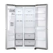 LG Refrigerador Duplex Door-in-Door Inteligente 22 pies cúbicos - Acero Inoxidable con Despachador de Agua y Hielos | LINEAR INVERTER, VS22JS