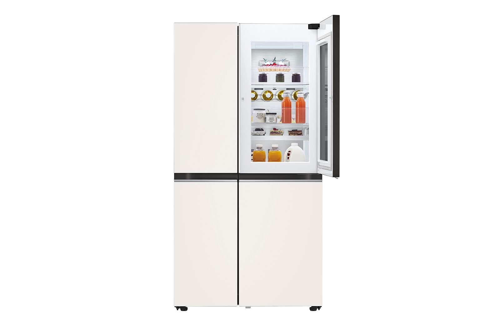 LG Refrigerador 23 pies cúbicos InstaView™ Side by Side, VS23BQB
