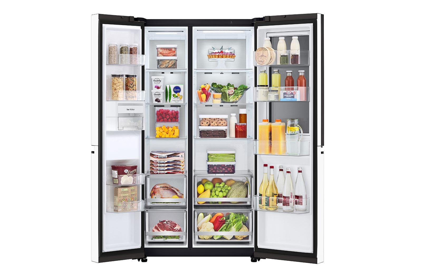 LG Refrigerador InstaView™ Side by Side 23 pies³, VS23BQH