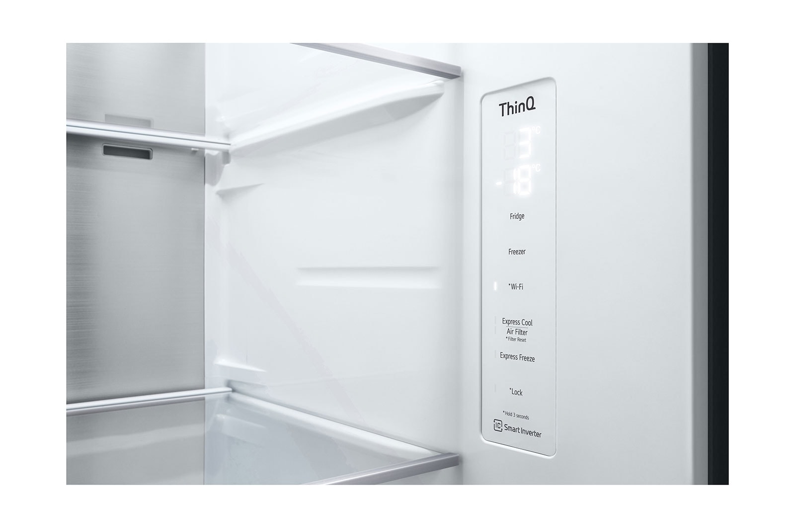 LG Refrigerador InstaView™ Side by Side 23 pies³, VS23BQH