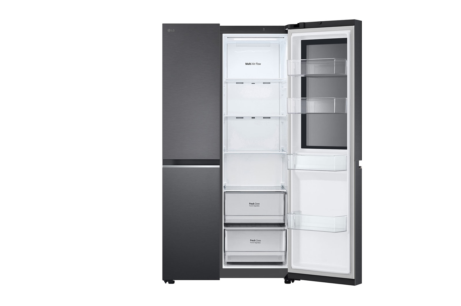 front open without food