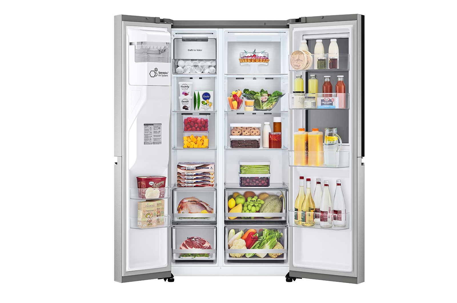 LG Refrigerador Side by Side 27 pies³ Instaview™, VS27XCS