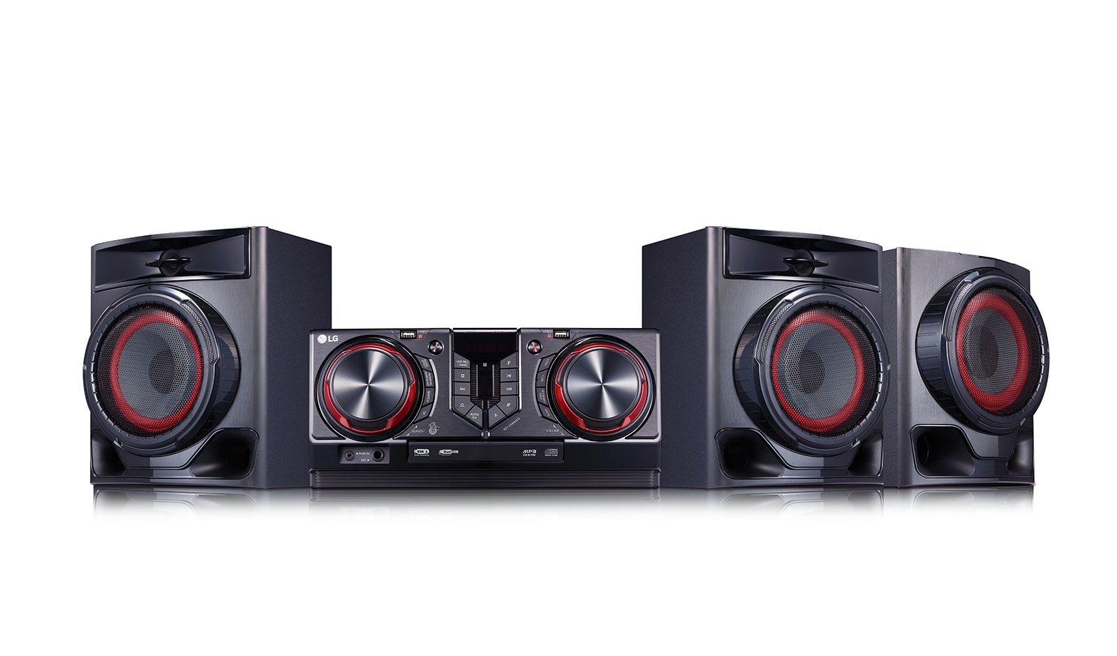 LG XBOOM Mini Componente CJ45 | 720W | Wireless Party Link | Multi Bluetooth | Radio FM, CJ45