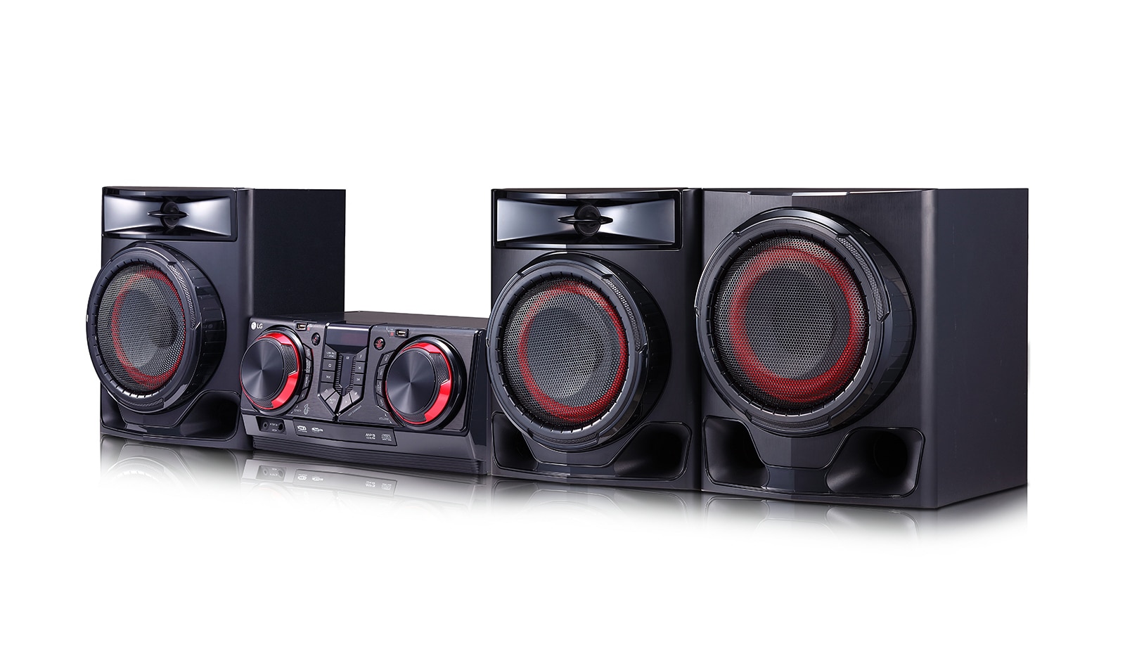 LG XBOOM Mini Componente CJ45 | 720W | Wireless Party Link | Multi Bluetooth | Radio FM, CJ45