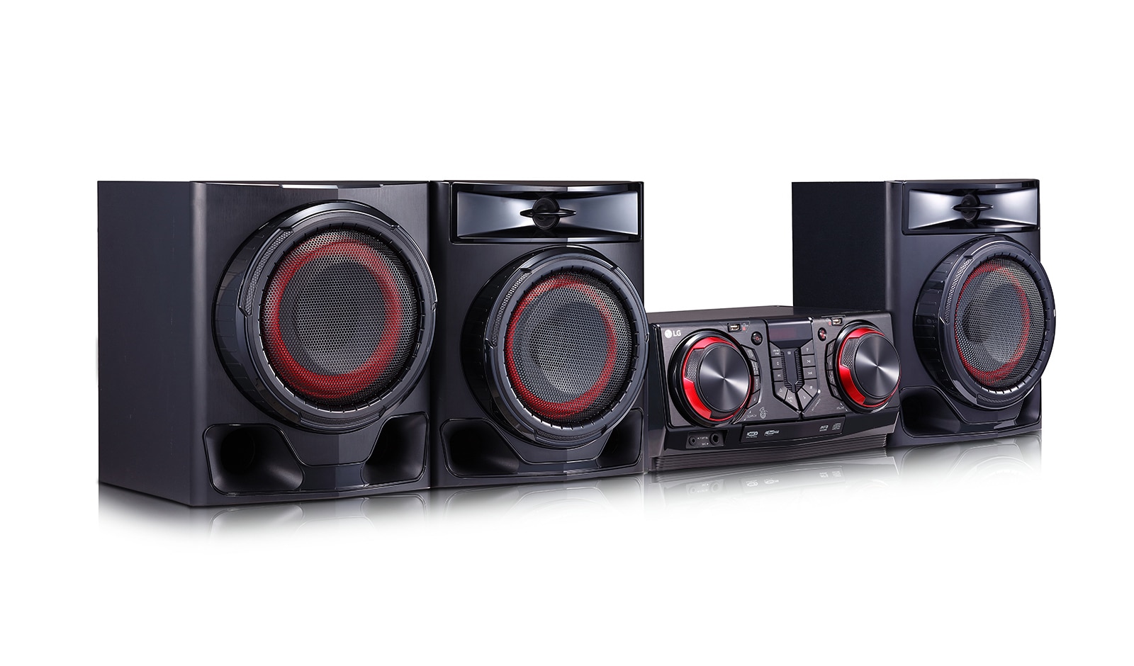 LG XBOOM Mini Componente CJ45 | 720W | Wireless Party Link | Multi Bluetooth | Radio FM, CJ45