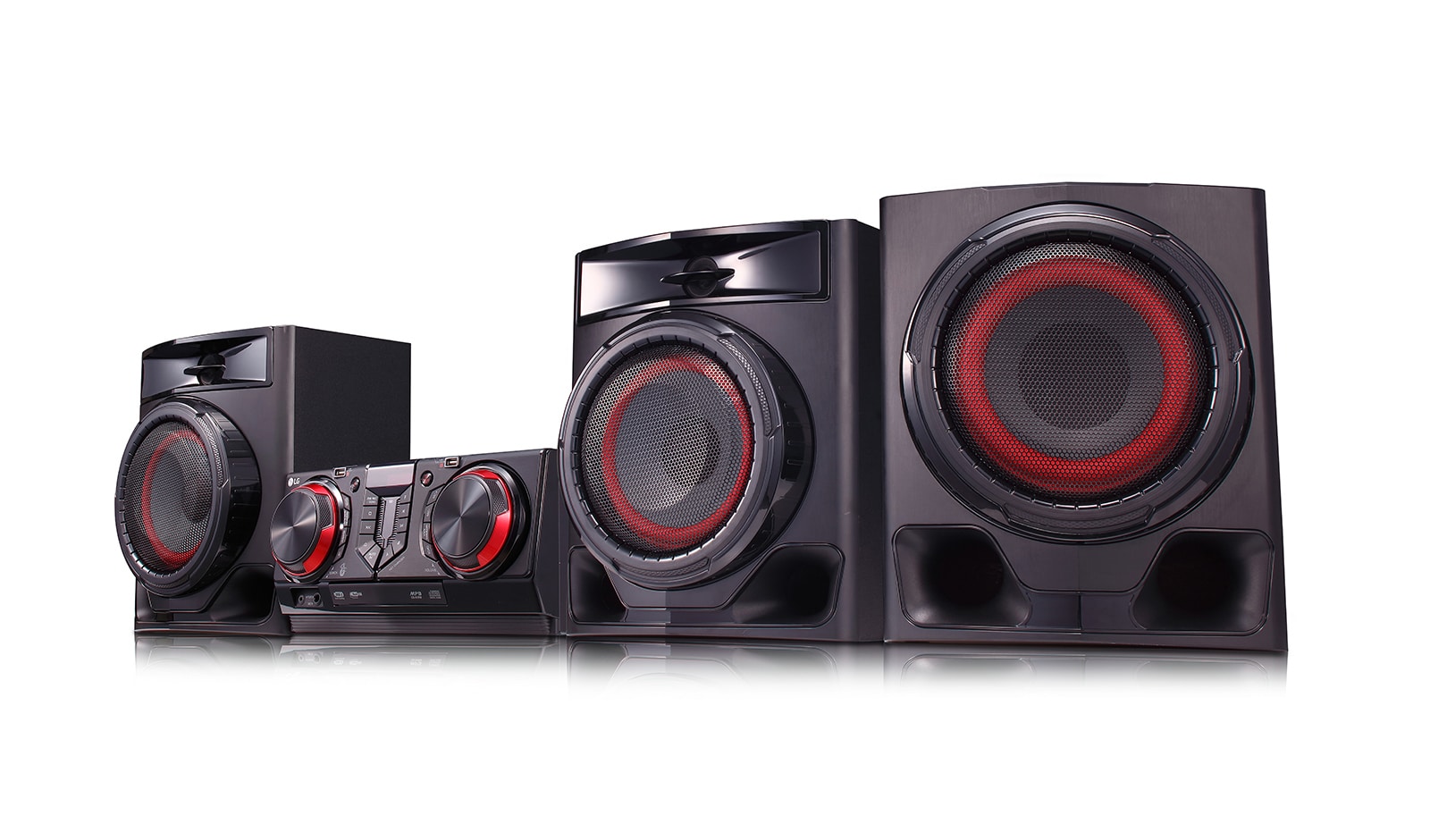 LG XBOOM Mini Componente CJ45 | 720W | Wireless Party Link | Multi Bluetooth | Radio FM, CJ45