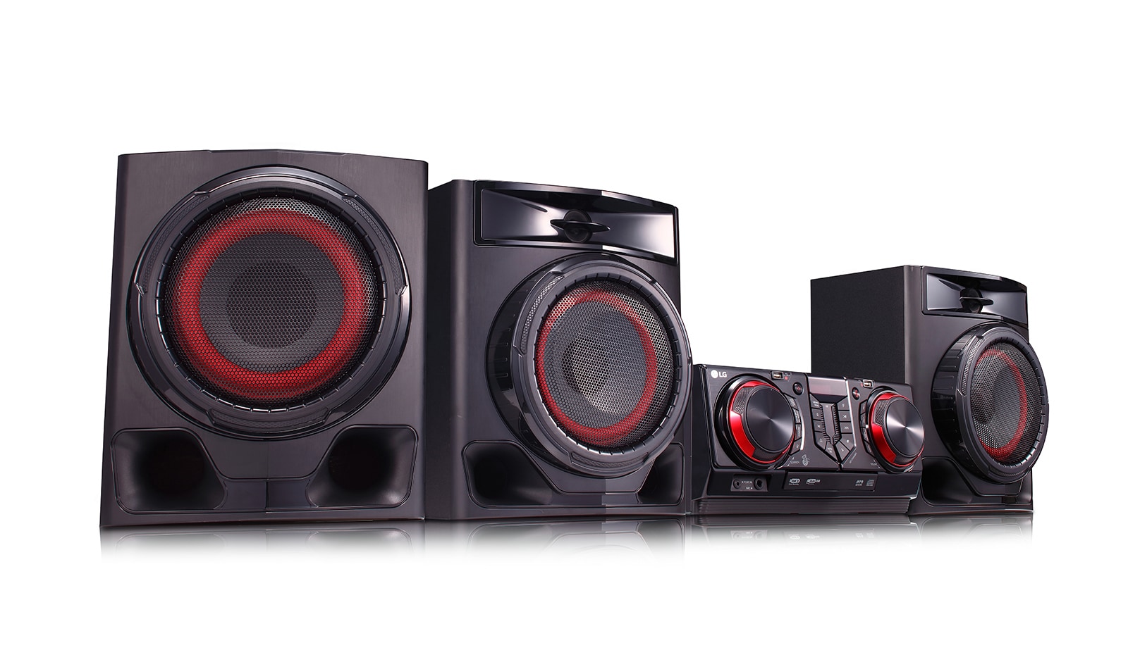 LG XBOOM Mini Componente CJ45 | 720W | Wireless Party Link | Multi Bluetooth | Radio FM, CJ45