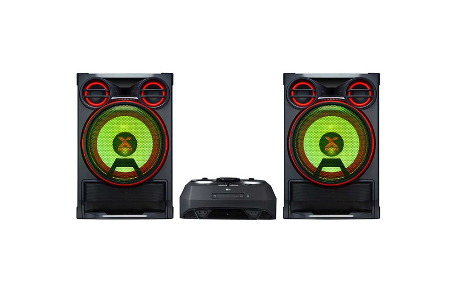 LG XBOOM Mini Componente CK99 | 5000W | Bocina explosiva | Pro DJ | Multi Color Party Lighting | Función Karaoke | Efectos vocales, CK99