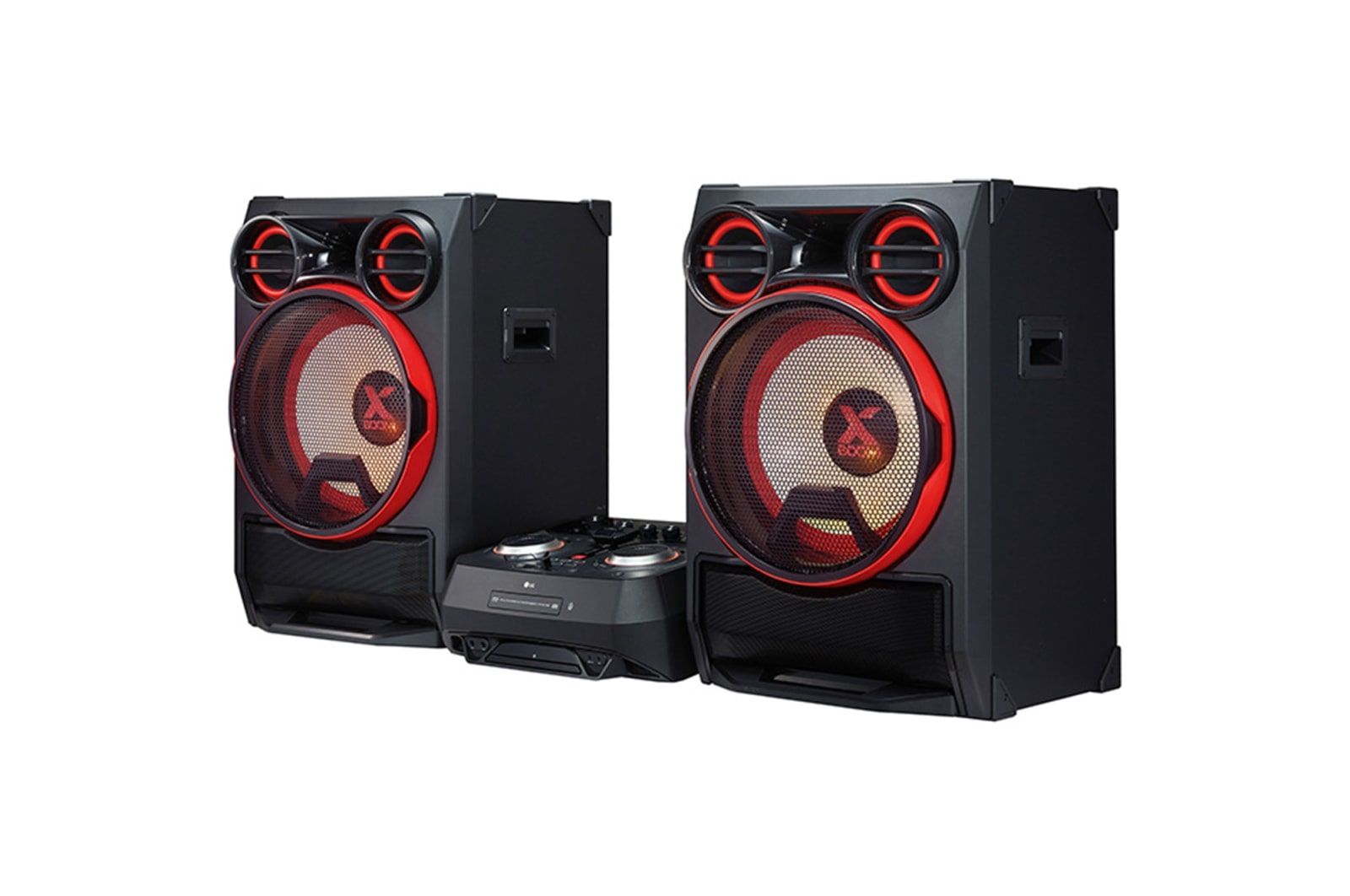 LG XBOOM Mini Componente CK99 | 5000W | Bocina explosiva | Pro DJ | Multi Color Party Lighting | Función Karaoke | Efectos vocales, CK99