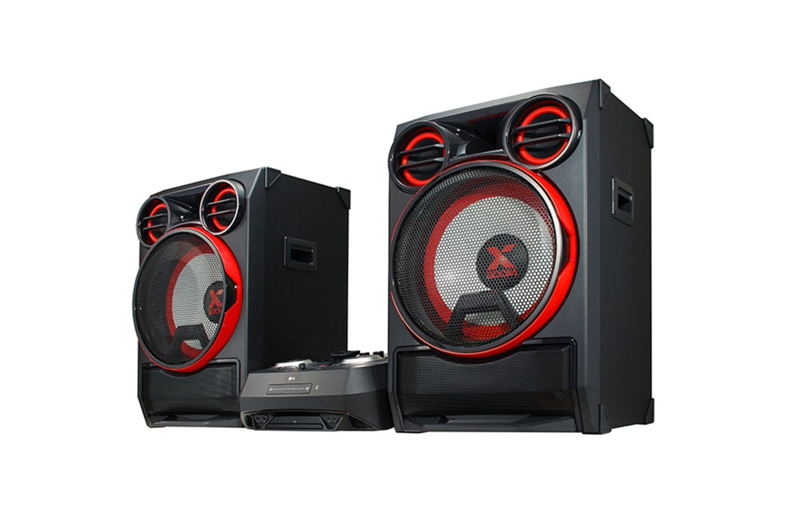 LG XBOOM Mini Componente CK99 | 5000W | Bocina explosiva | Pro DJ | Multi Color Party Lighting | Función Karaoke | Efectos vocales, CK99