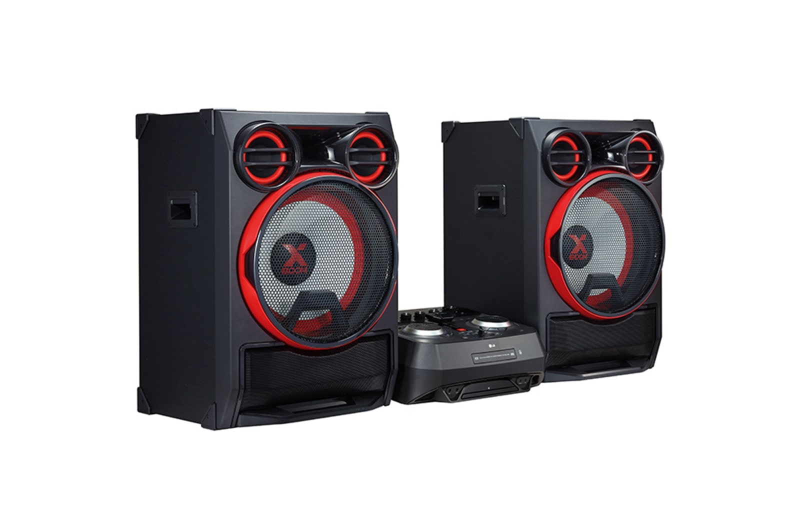 LG XBOOM Mini Componente CK99 | 5000W | Bocina explosiva | Pro DJ | Multi Color Party Lighting | Función Karaoke | Efectos vocales, CK99