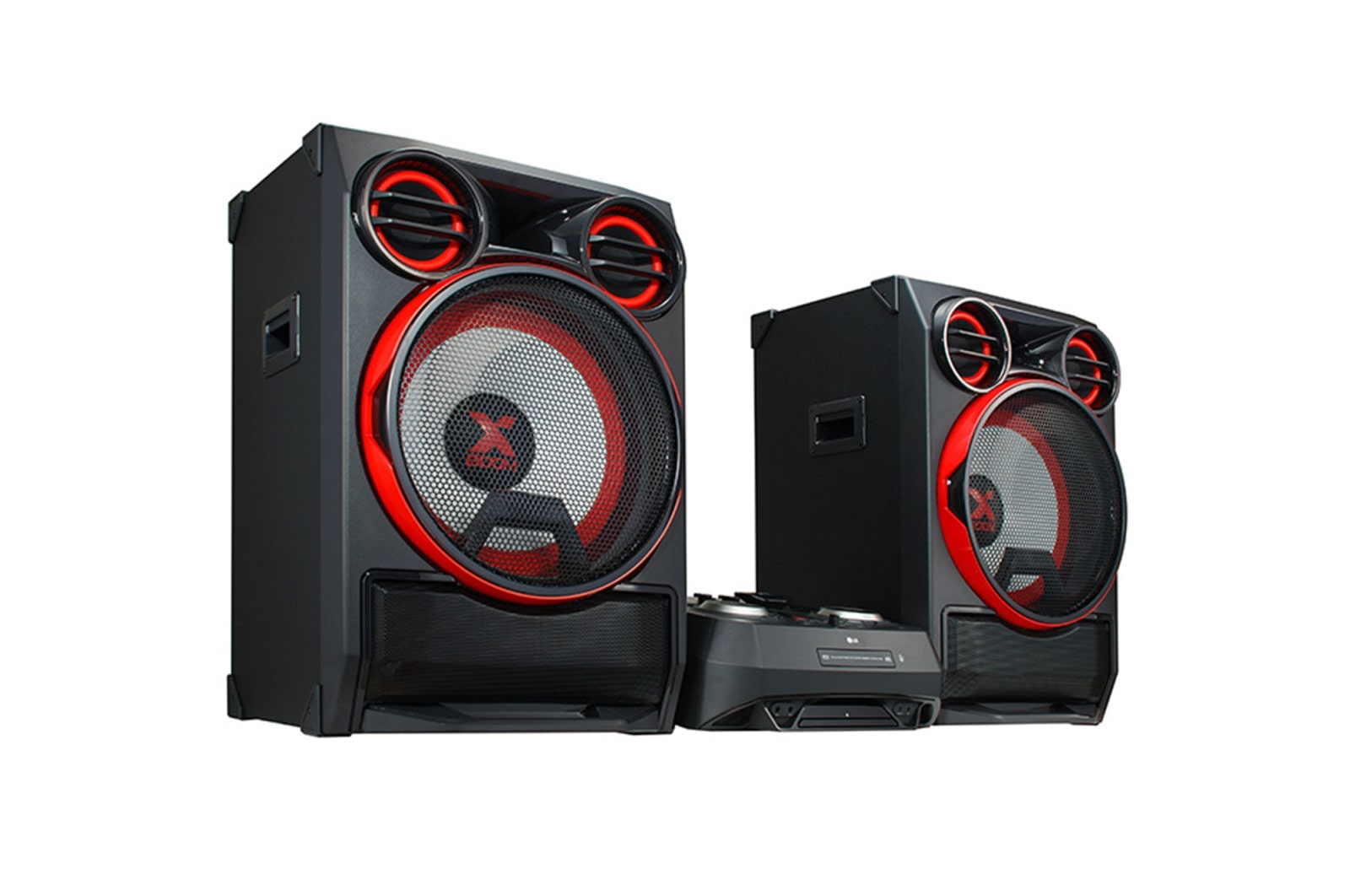 LG XBOOM Mini Componente CK99 | 5000W | Bocina explosiva | Pro DJ | Multi Color Party Lighting | Función Karaoke | Efectos vocales, CK99