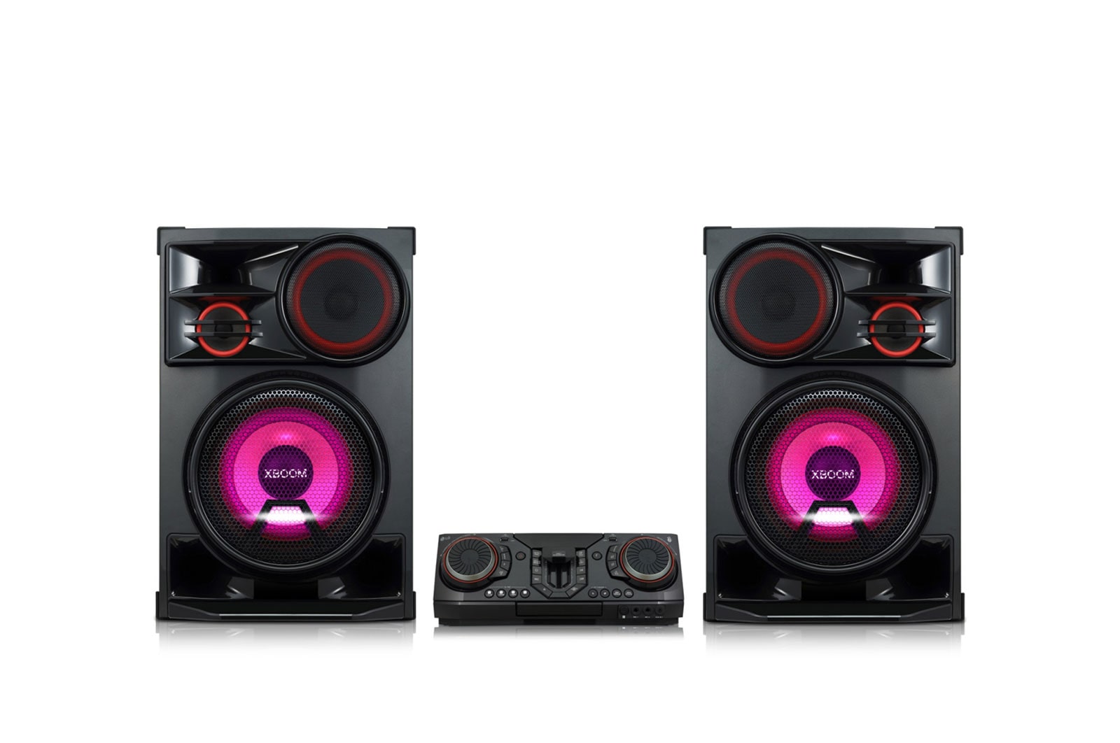 LG XBOOM Mini Componente CL98 | 3500W | Party Accelerator | Luces multicolor | DJ App | Función Karaoke, CL98