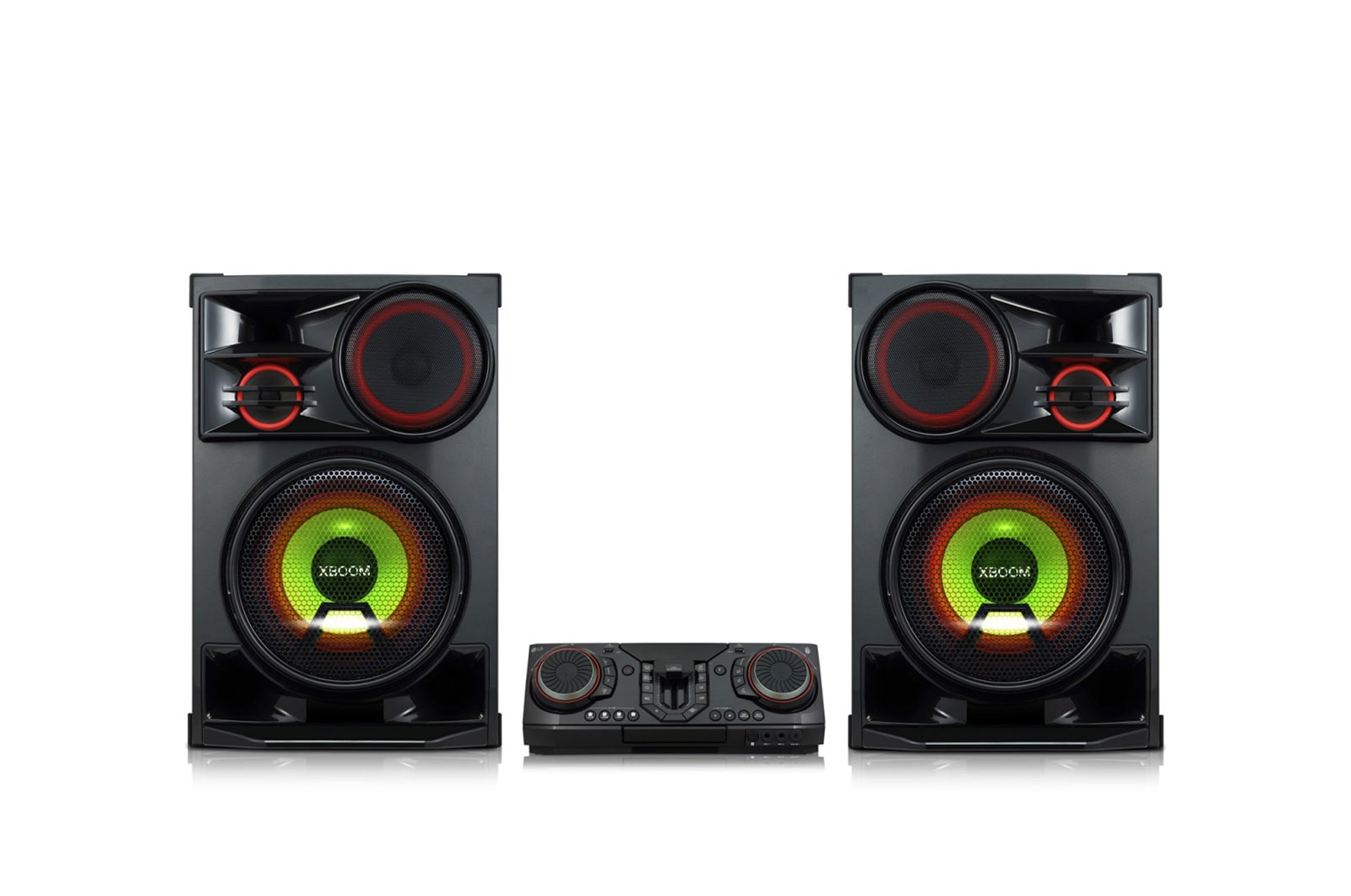 LG XBOOM Mini Componente CL98 | 3500W | Party Accelerator | Luces multicolor | DJ App | Función Karaoke, CL98