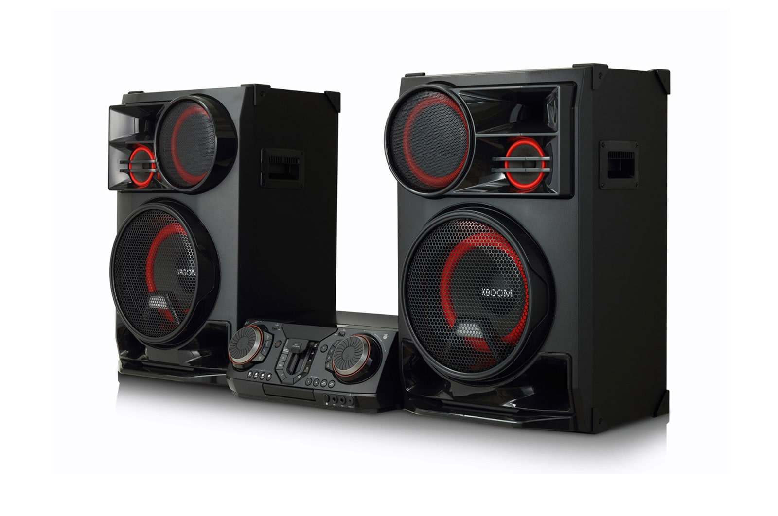 LG XBOOM Mini Componente CL98 | 3500W | Party Accelerator | Luces multicolor | DJ App | Función Karaoke, CL98