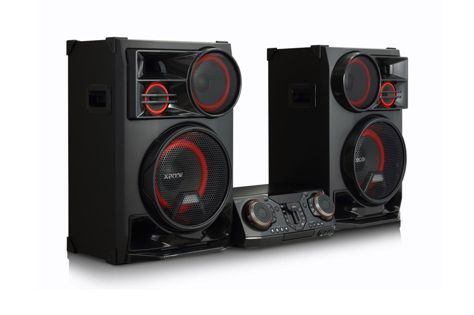 LG XBOOM Mini Componente CL98 | 3500W | Party Accelerator | Luces multicolor | DJ App | Función Karaoke, CL98