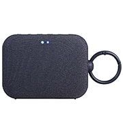 Vista frontal de la LG xboom PM1 | Bocina Bluetooth portátil | xboom IPX5 5 horas de duración