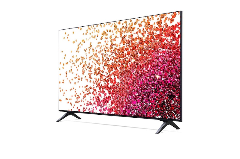 LG Pantalla LG NanoCell 43" NANO75 4K Smart TV con ThinQ AI, 43NANO75SPA