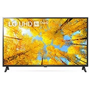 LG Pantalla LG UHD AI ThinQ 43" UQ75 4K Smart TV, 43UQ7500PSF