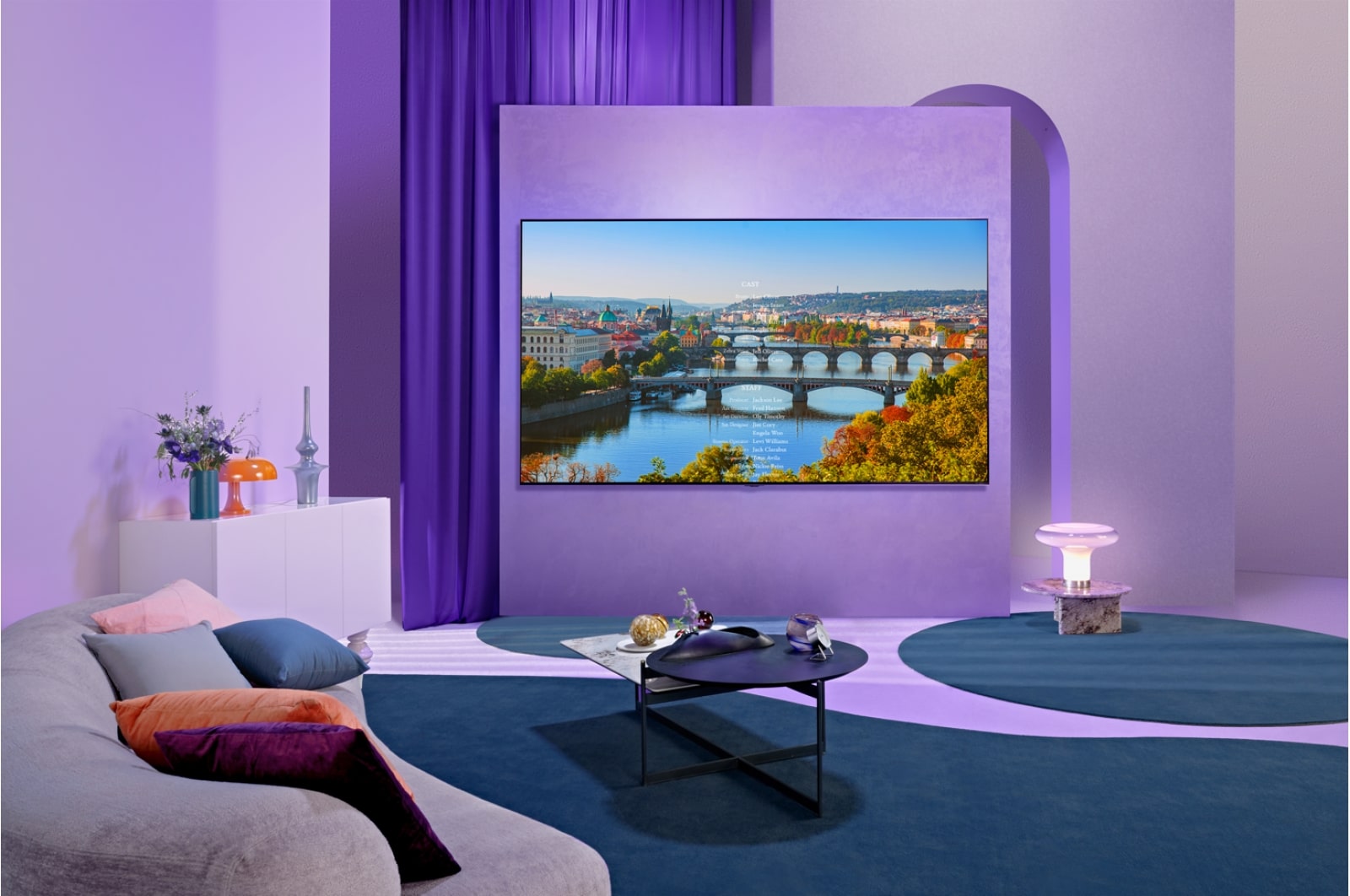 LG Pantalla LG QNED MiniLED TV 55" 4K SMART TV con ThinQ AI, 55QNED85SQA