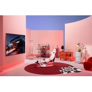 LG Pantalla LG QNED MiniLED TV 55" 4K SMART TV con ThinQ AI, 55QNED85SQA