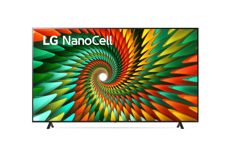 LG Pantalla LG AI NanoCell NANO77 70 pulgadas 4K SMART TV ThinQ AI, 70NANO77SRA