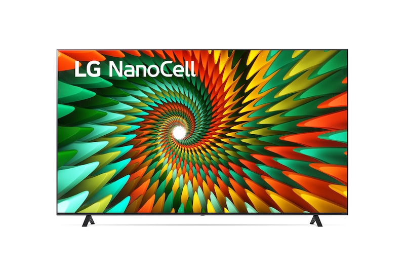 LG Pantalla LG AI NanoCell NANO77 75 pulgadas 4K SMART TV ThinQ AI, 75NANO77SRA