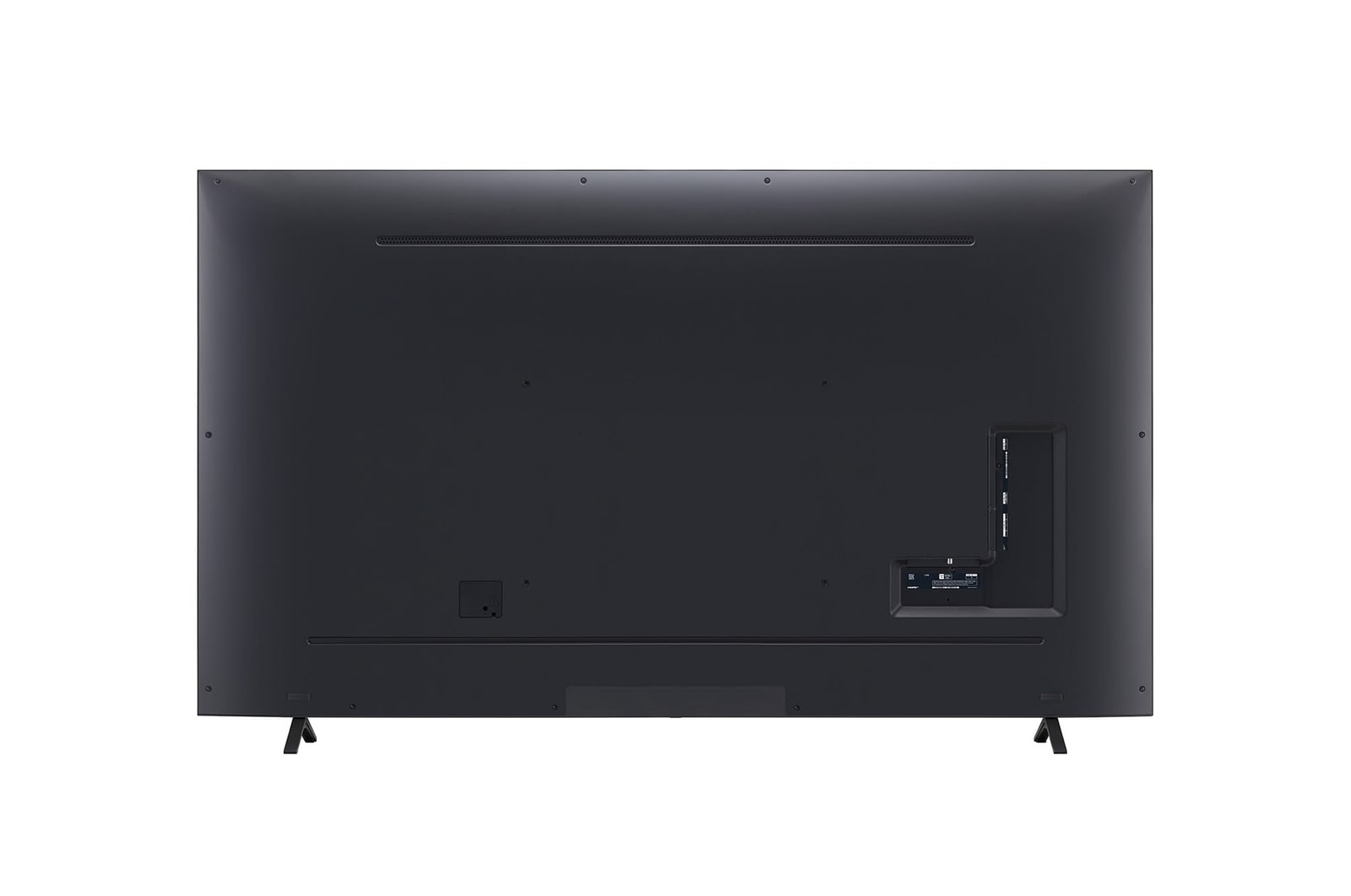 Rear view of LG UHD TV, UT80