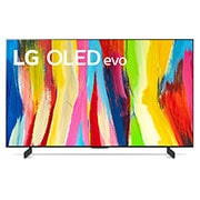 LG Pantalla LG OLED evo 42" C2 4K Smart TV con ThinQ AI, OLED42C2PSA