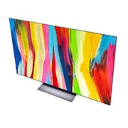LG Pantalla LG OLED evo 55" C2 4K Smart TV con ThinQ AI, OLED55C2PSA