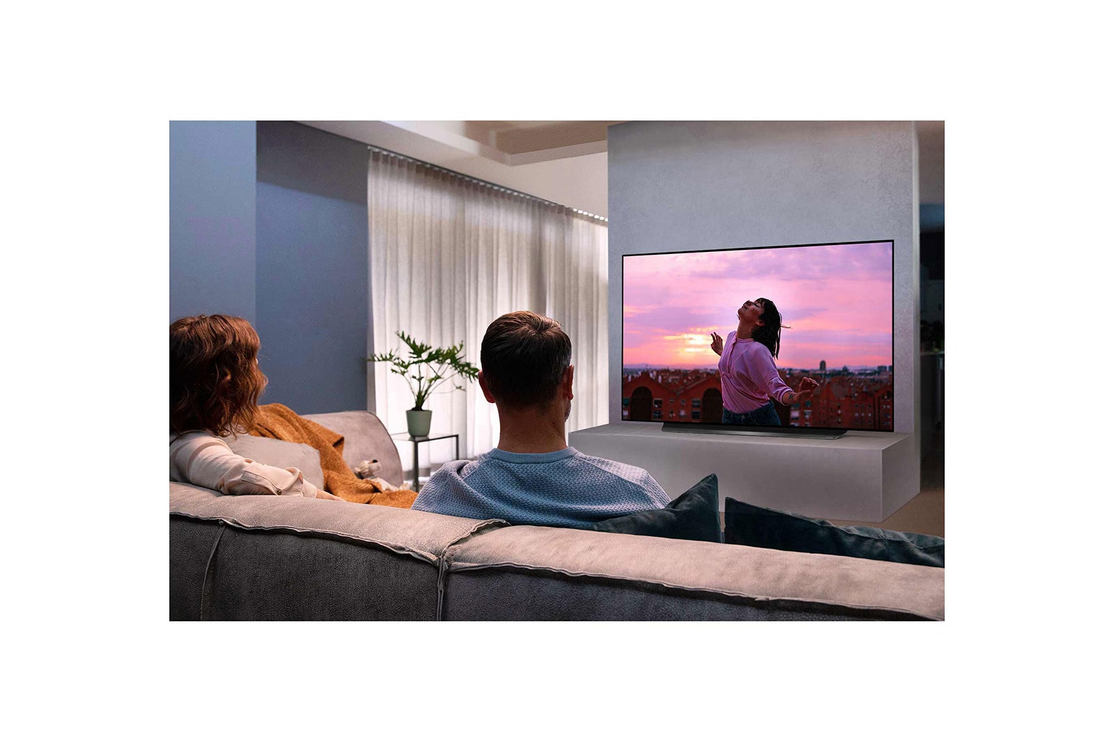 LG Pantalla LG OLED TV AI ThinQ 4K 55", OLED55CXPUA