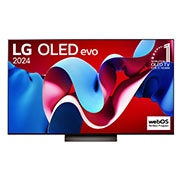 LG Pantalla LG OLED evo 65 pulgadas 4K SMART TV 2024 ThinQ AI, OLED65C4PSA