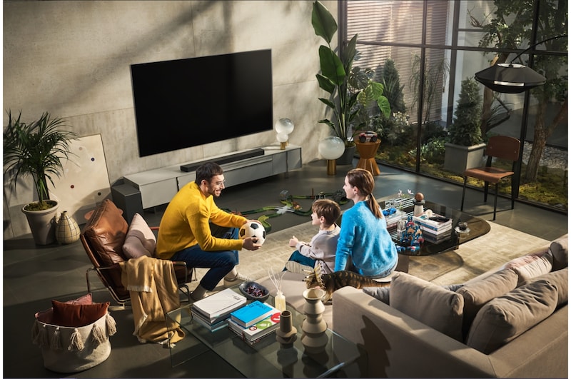 LG Pantalla LG OLED evo Gallery Edition 65" G2 4K Smart TV con ThinQ AI, OLED65G2PSA