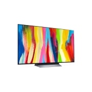 LG Pantalla LG OLED evo 77" C2 4K Smart TV con ThinQ AI , OLED77C2PSA