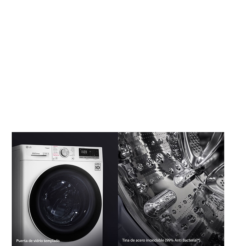 La puerta de cristal templado asegura mayor durabilidad en el equipo, proporcionando resistencia y un diseño elegante.