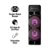 Bocina Bluetooth LG XBOOM RNC9 Bocina para fiesta de karaoke