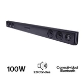 LG Soundbar | Barra de sonido LG SK1D | 2.0 canales | conectividad Bluetooth®