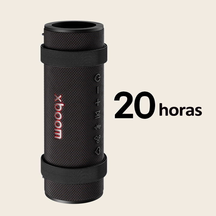 xboom Grab se coloca verticalmente.