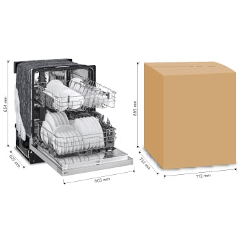 LG Lavavajillas LG con Dynamic Dry™ Empotre, LDFC2423V