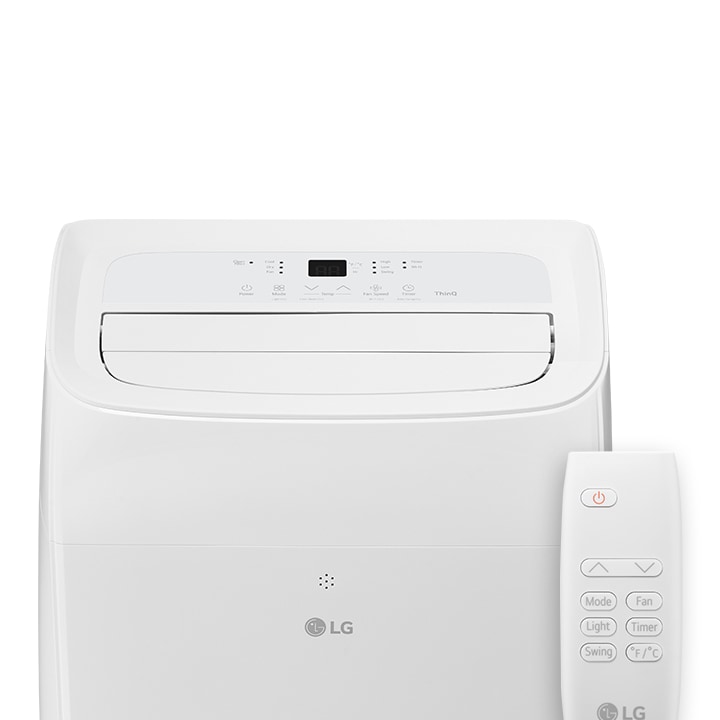 Primer plano de un panel de control de aire acondicionado con pantalla LED y mando a distancia para un manejo cómodo.