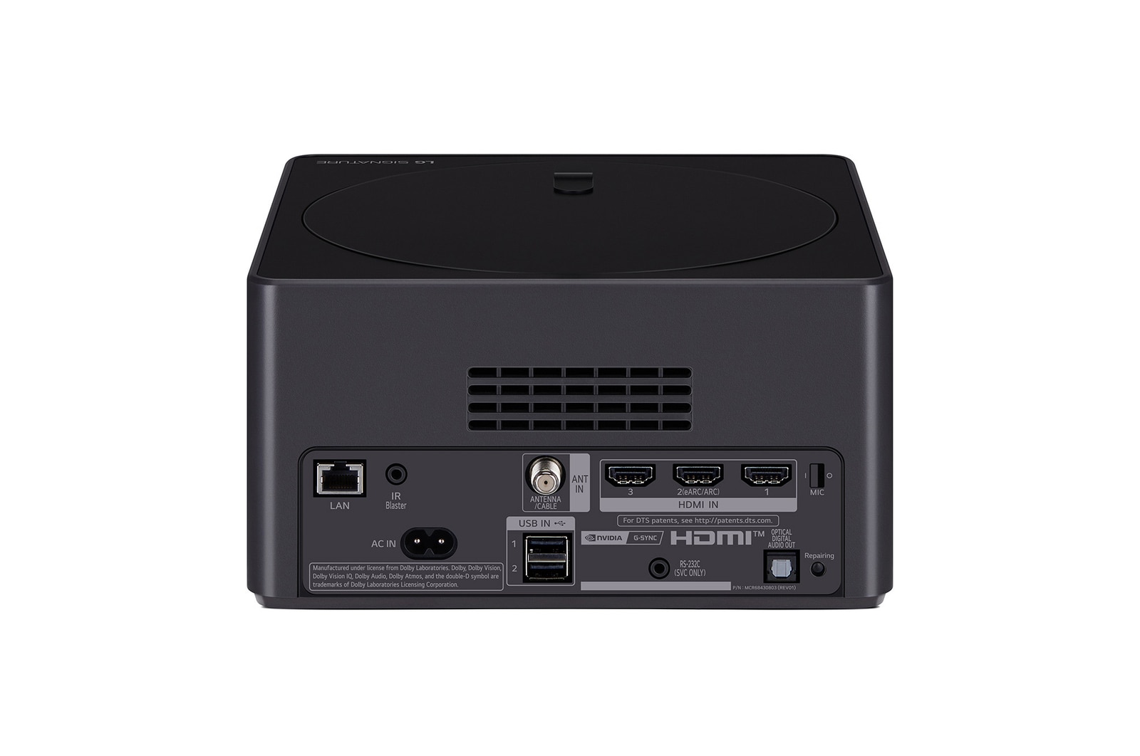 Rear view of a Zero Connect Box.