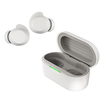 cradle rear view with earbuds apart