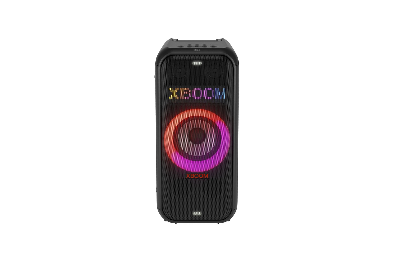 Vista frontal de la LG xboom XL7T | Bocina Bluetooth | xboom con sonido de fiesta de 201 W