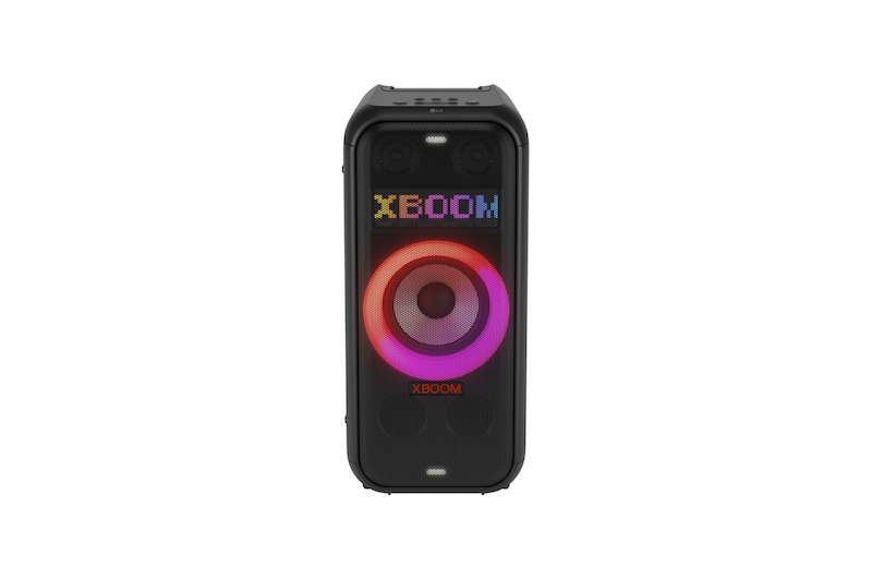 Vista frontal de la LG xboom XL7T | Bocina Bluetooth | xboom con sonido de fiesta de 201 W